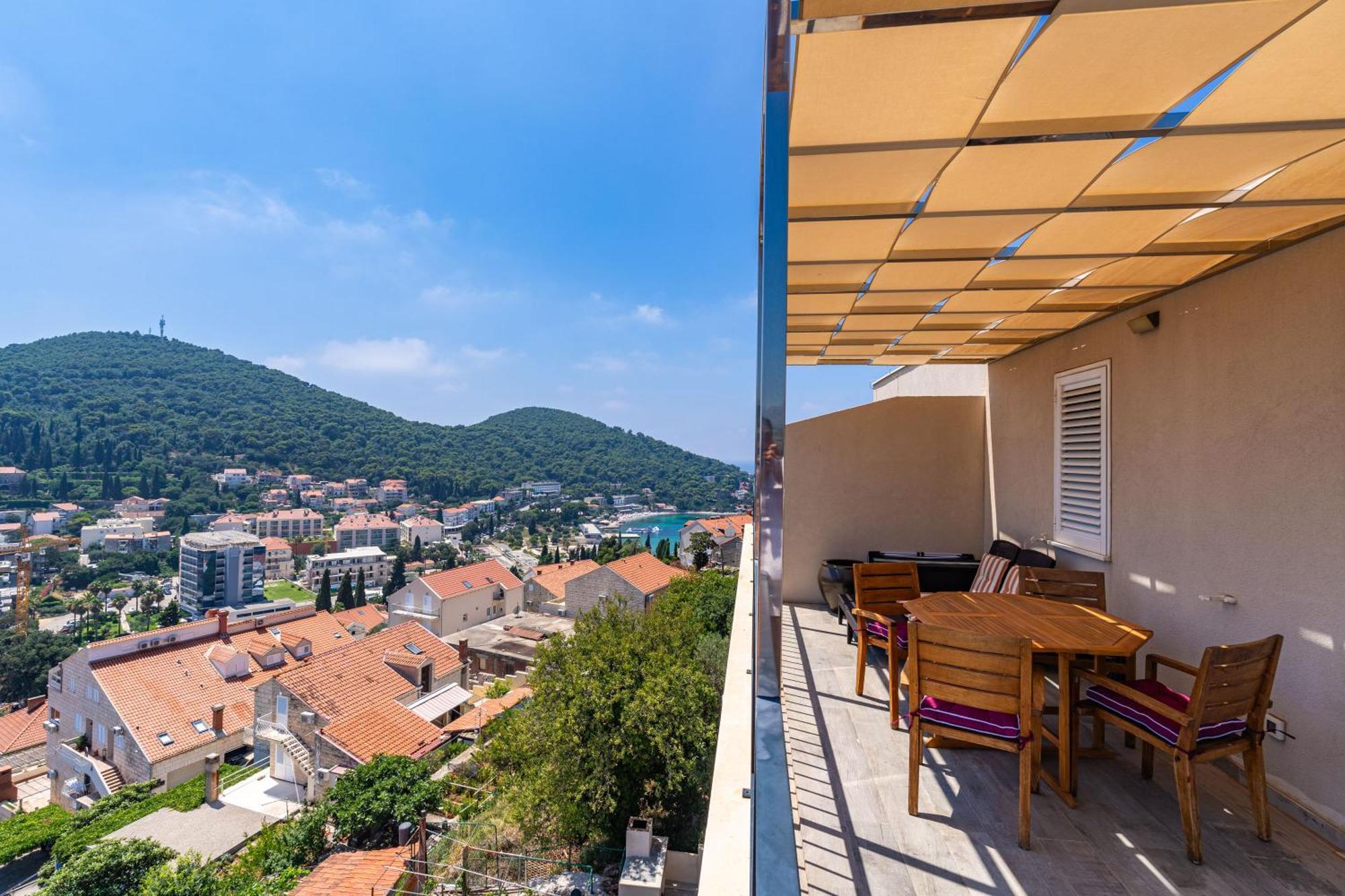 The Panoramic View Penthouse Apartment Sweet Petite Ragusa Esterno foto