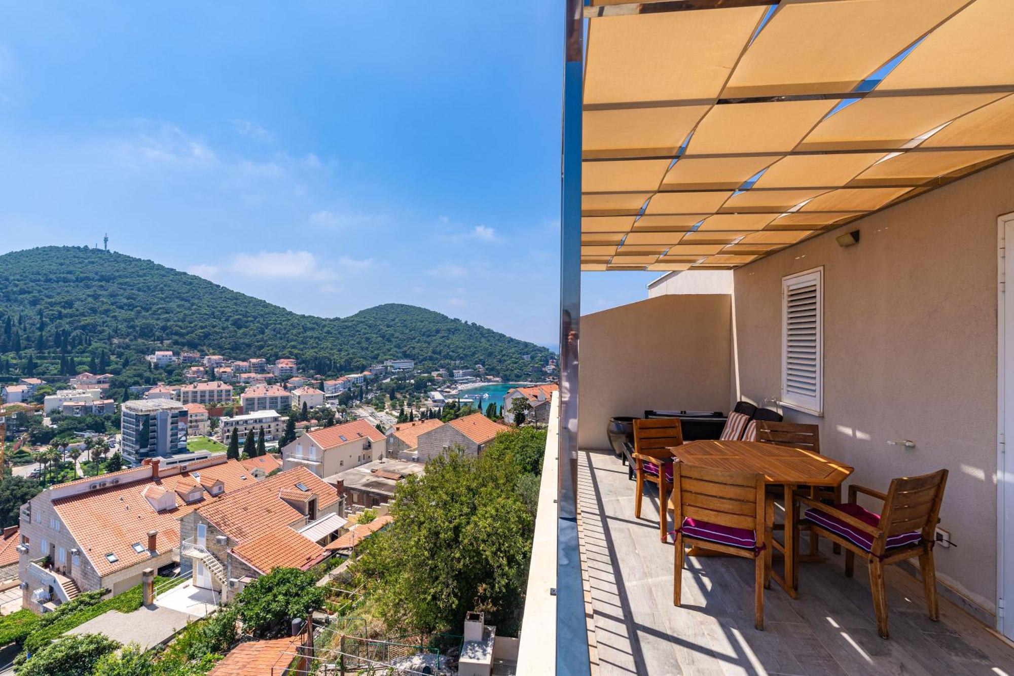 The Panoramic View Penthouse Apartment Sweet Petite Ragusa Esterno foto
