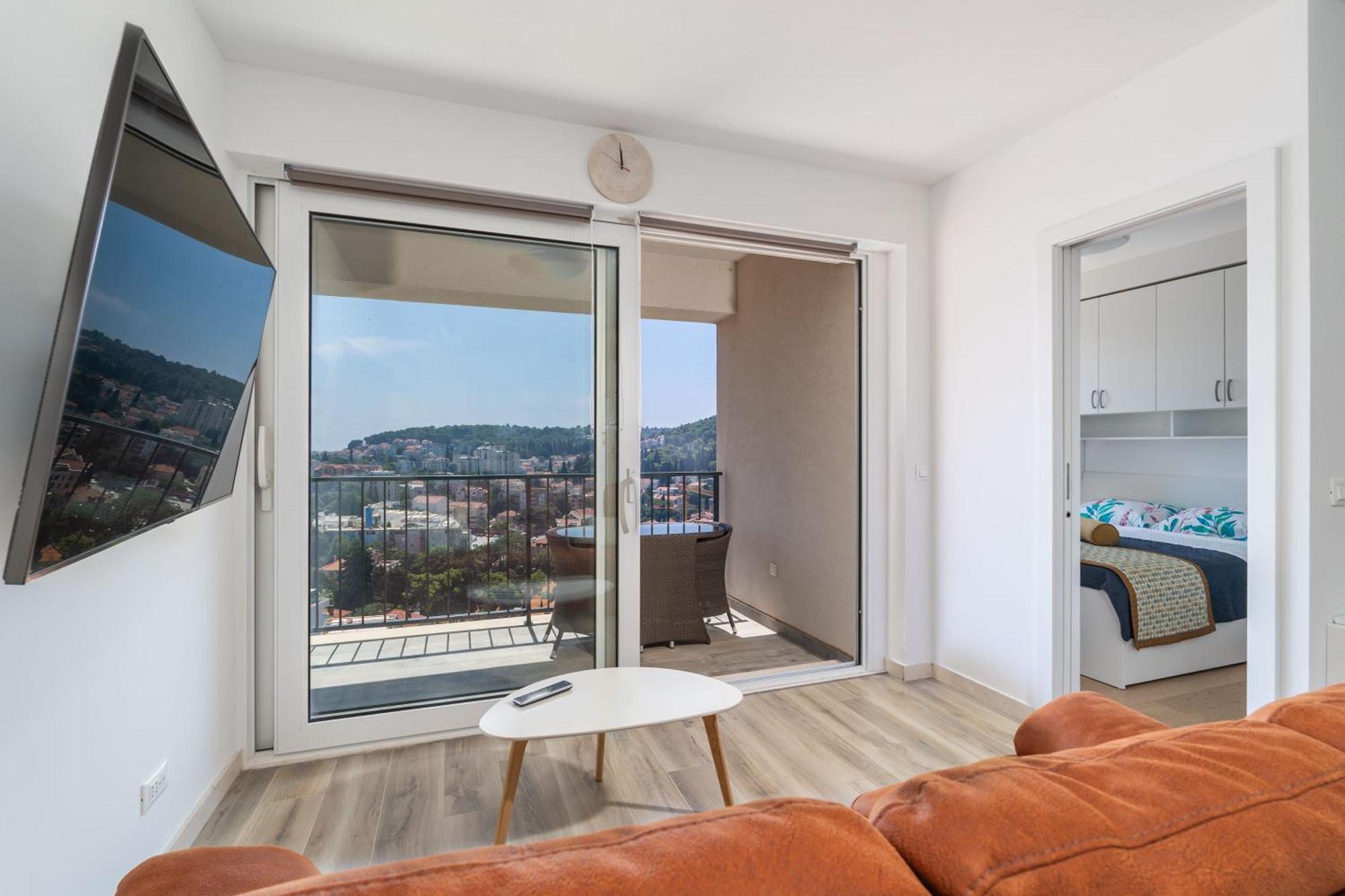 The Panoramic View Penthouse Apartment Sweet Petite Ragusa Esterno foto